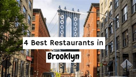 4 Best Restaurants in Brooklyn Right Now | MeetRV