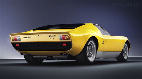 Lamborghini Miura SV (1971) on Behance