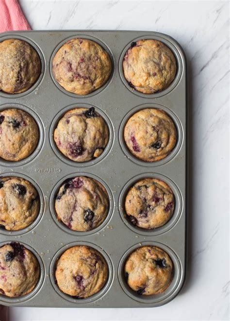 Kodiak Cakes Mixed Berry Muffins - Kristy Denney