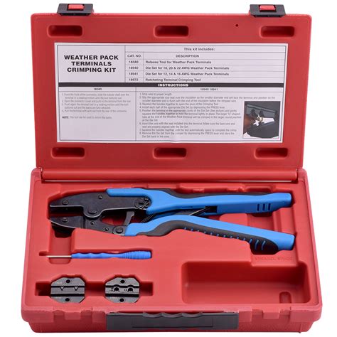 WEATHER PACK CRIMPING TOOL KIT