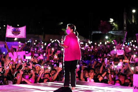 CAMPAIGN TRAIL: Robredo holds grand rally in Pasay City on her 57th ...