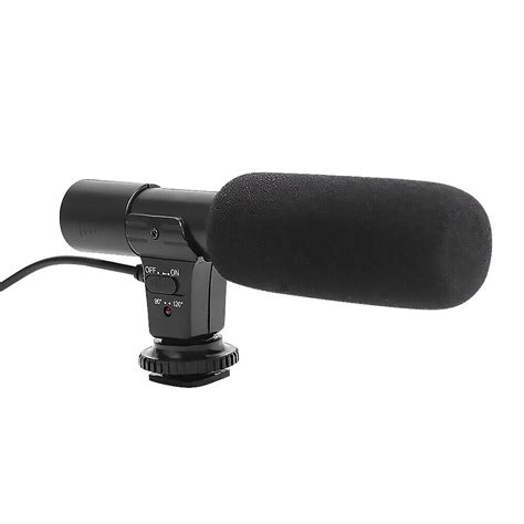 Mic-01 Stereo External Professional Camera Microphone for Nikon Z6 ...