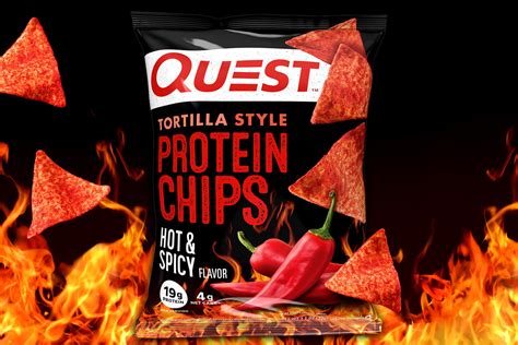 Quest Nutrition's spicy new Hot and Spicy Quest Protein Chips