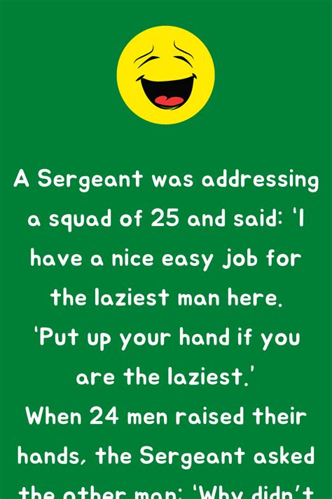 A Sergeant... - Joke Book