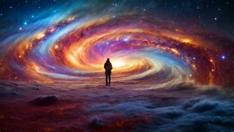 Beauty of the Cosmos with a Breathtaking Rendering of the Universe, Featuring Intricate Galaxies ...