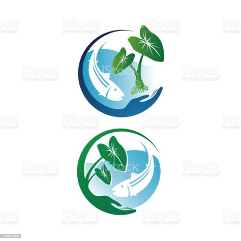 Save Earth Nature Environmental Conservation Logo Design Vector Illustration Stock Illustration ...