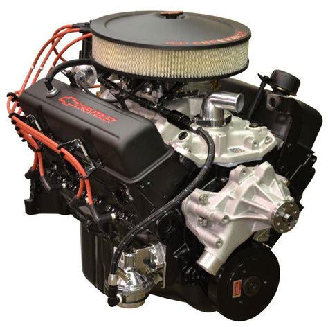 12499529 Pace SBC 350 290HP Turnkey Crate Engine with Black Trim.