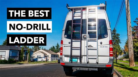 The Best Van Ladder Ever! | Prime Design No-drill Rear Access Door Ladder - YouTube