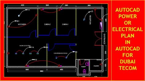 AutoCAD Electrical Drawing | AutoCAD Power Drawing | How to Draw Power Socket Drawing in AutoCAD ...