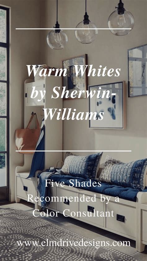 Warm Whites by Sherwin-Williams Recommended by a Color Consultant | White interior paint ...