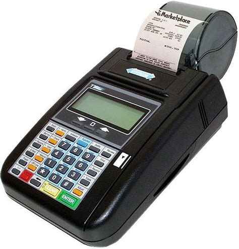 Hypercom T7 Plus 19 Key Credit Card Terminal/Printer | Credit card ...