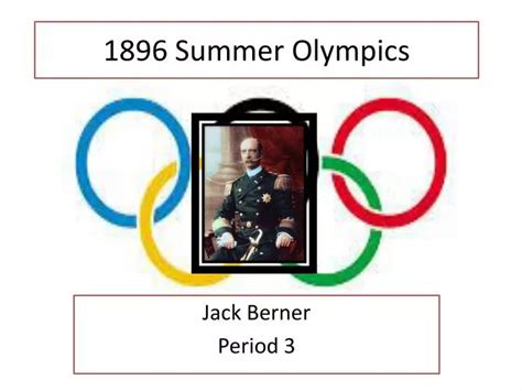 PPT - 1896 Summer Olympics PowerPoint Presentation, free download - ID ...