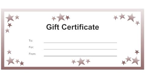 Gift Certificates