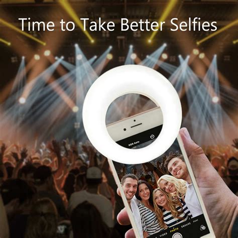 The Selfie Light Ring can Make Your Selfies More Bright - Viral Gads