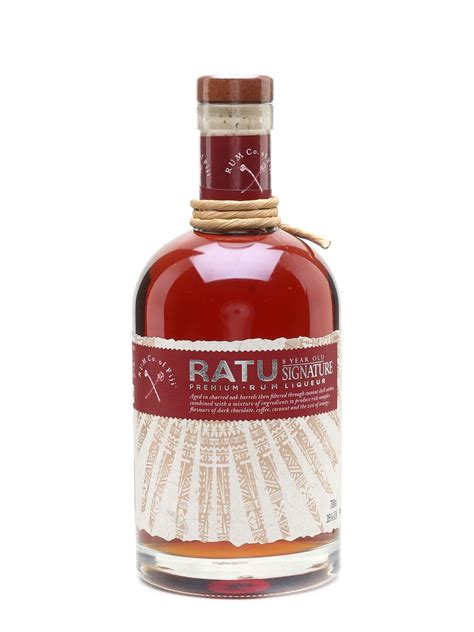 Ratu 8 Year Old Signature Premium Rum Liqueur - Lot 35492 - Buy/Sell Liqueurs Online