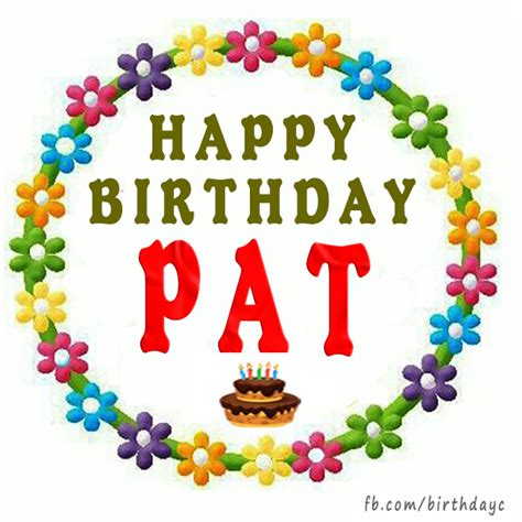 Happy Birthday PAT ! | Birthday Greeting | birthday.kim