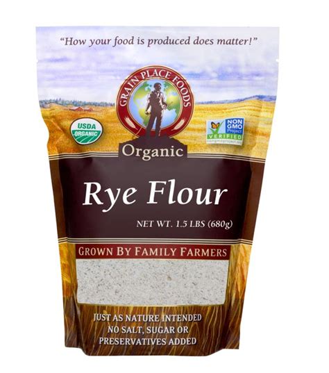 Organic Rye Flour | Grain Place Foods