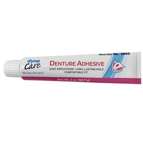 Denture Adhesive | Dynarex