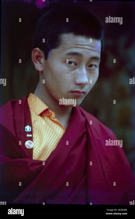 Buddhist Monk, Gangtok, Sikkim Stock Photo - Alamy