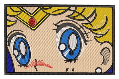 Anime Embroidery Pattern Sailor Moon Eyes - A.G.E Store |design