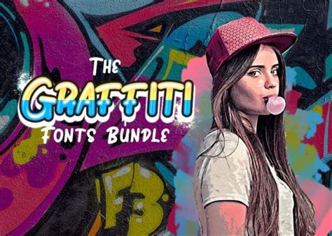 The Graffiti Fonts Bundle | 100+ Fonts | Extended Use License