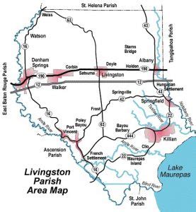 Communities & Municipalities - Livingston Parish Chamber of Commerce