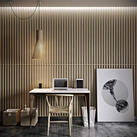 20+ Modern Wood Panel Office – HomeDecorish