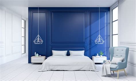 Blue And White Bedroom Designs | Design Cafe