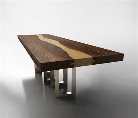 Walnut Wood Table by IL Pezzo Mancante - Luxury Wood Table Design | Aya Furniture