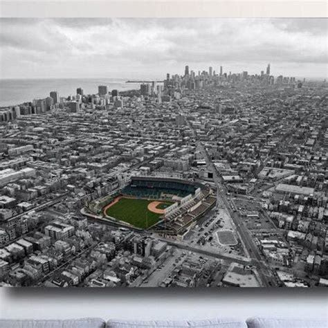 Chicago Cubs Wrigley Field Canvas Art Prints - Etsy