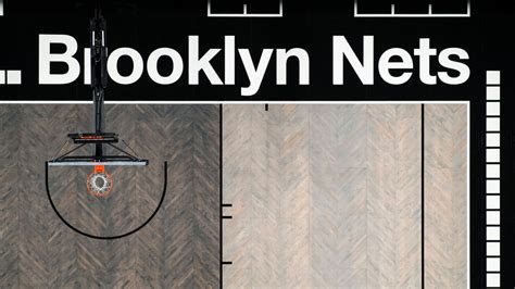 Brooklyn Nets Court City Edition - Oitenta Wallpaper