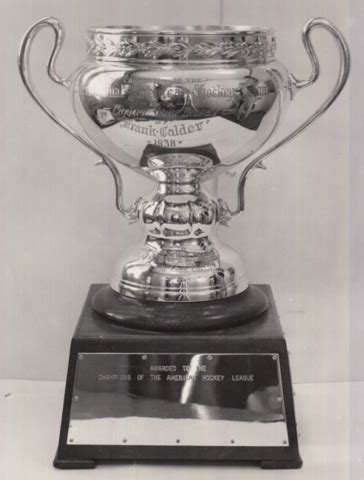 First Calder Cup 1938 - International-American Hockey League ...