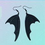 BAT WINGS EARRINGS | Goth Aesthetic Shop