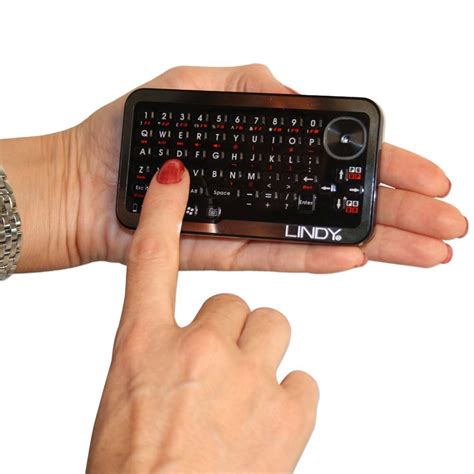 Keyboard, Wireless Micro Keyboard & Mouse, USB - from LINDY UK