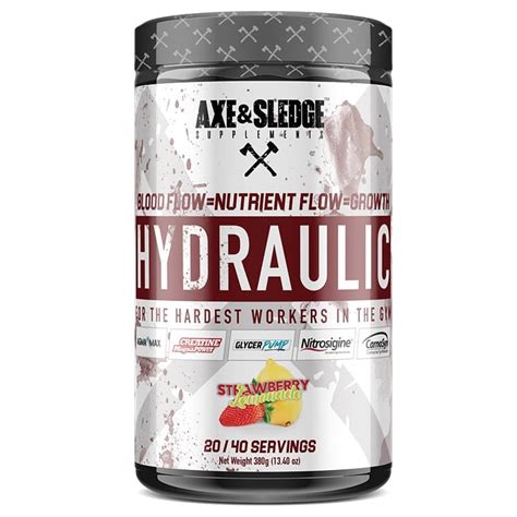 Hydraulic Non-Stim Pre-Workout by Axe & Sledge