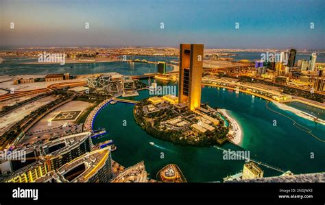 Night view of Manama, Bahrain, Middle East Stock Photo - Alamy