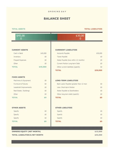 38 Free Balance Sheet Templates & Examples - Template Lab