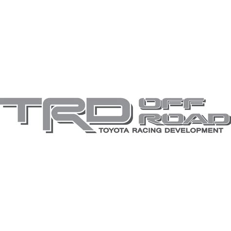 Trd Toyota Racing Development Logos