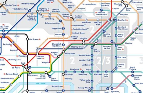 Tube Map Of London Zones 1 6 | Tourist Map Of English