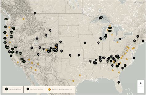 Rivian Charging Map