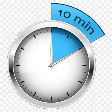 10 Minutes. Timer illustration on transparent PNG - Similar PNG