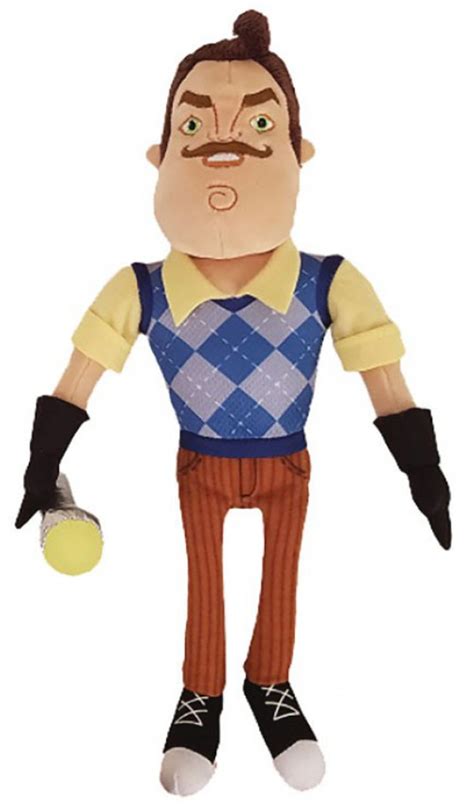 Hello Neighbor The Neighbor with Flashlight 10 Plush Tiny Build - ToyWiz