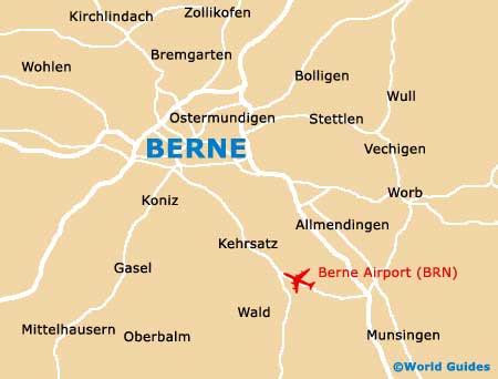 Berne Maps and Orientation: Berne, Switzerland