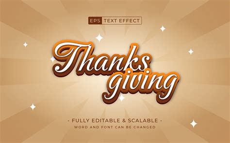 Thanksgiving 3d text effect style by ezabbie on Dribbble