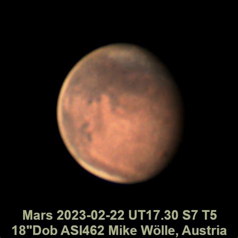 Mars 2023-02-22 - Major & Minor Planetary Imaging - Cloudy Nights