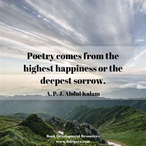 APJ Abdul Kalan poetry quote