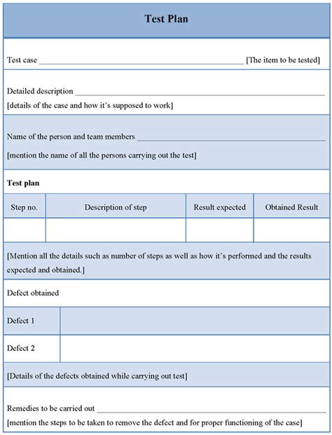 Create A Test Template