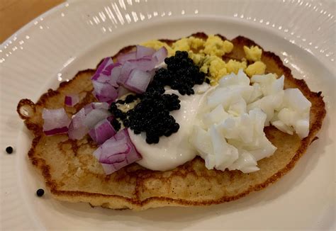 Blini with Caviar – Bravado Cooking