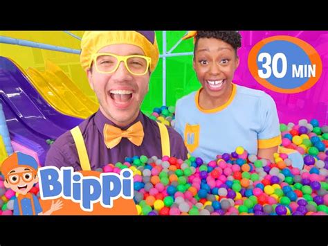 Blippi Learns Colors and Opposites at the Indoor Playground | Blippi - Learn Colors and Science ...