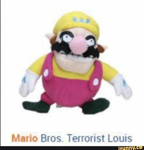 the mario bros plush toy is shown in this ad for toys r us, which has been